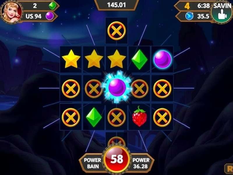 Power Spin Blast Game Interface