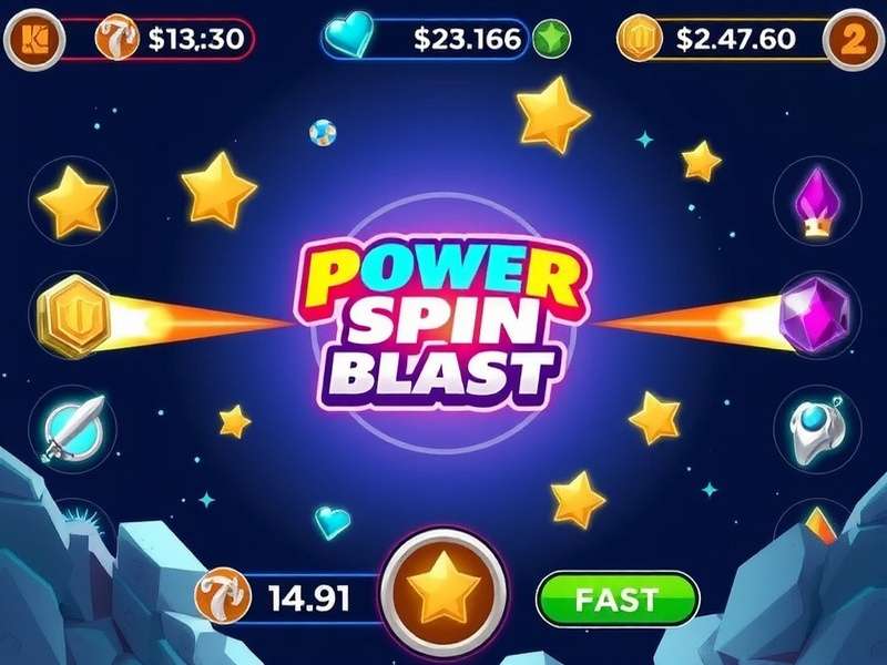 Power Spin Blast Power-ups and Special Features